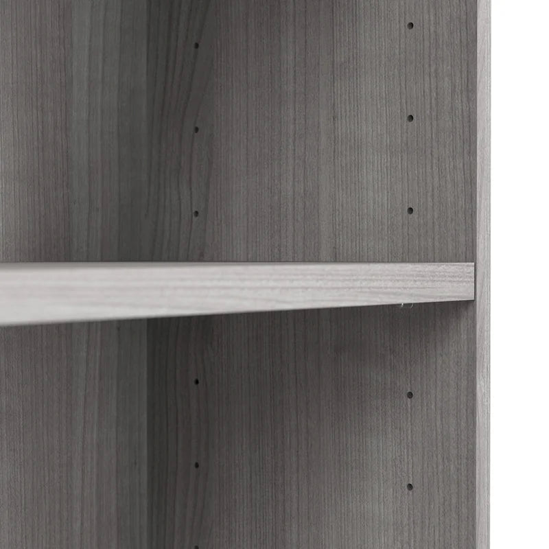 Bibliothèque de rangement universelle haute à 5 étagères – Lot de 2 par