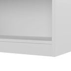 Bibliothèque de rangement universelle haute à 5 étagères – Lot de 2 par