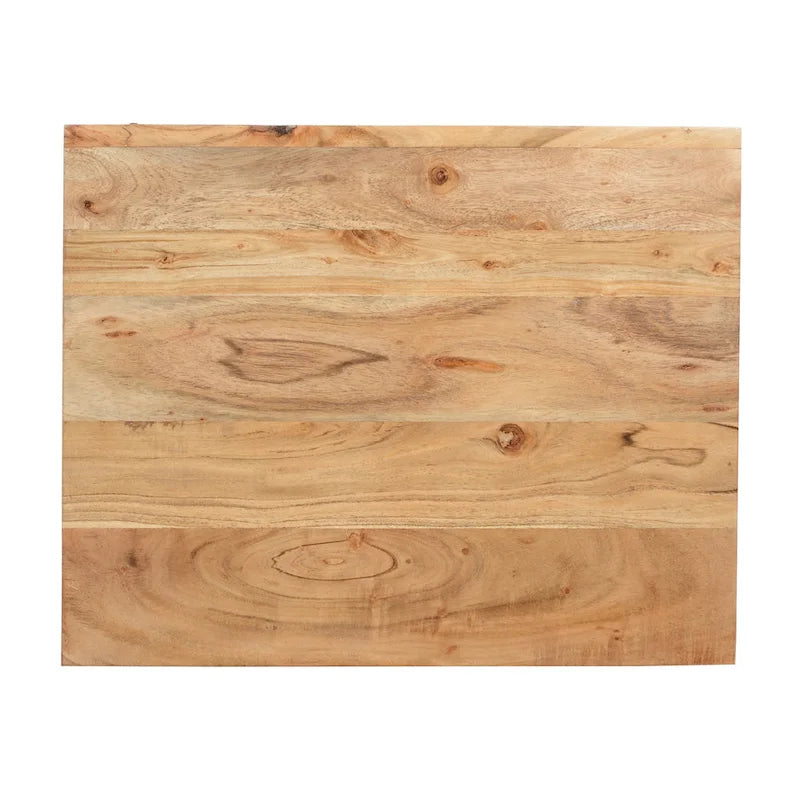 Tables de chevet Eakins Boho en bois d'acacia fabriquées à la main (lot de 2) par