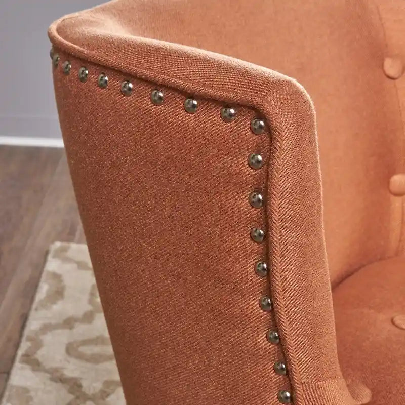 Fauteuil d'appoint rembourré Adelina par