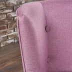Fauteuil d'appoint rembourré Adelina par