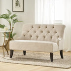 Canapé Nicole en tissu mélangé de polyester par - 29,25L x 43,75L x 30,50H