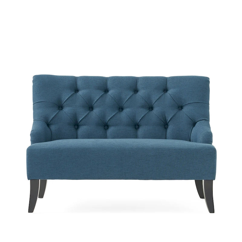 Canapé Nicole en tissu mélangé de polyester par - 29,25L x 43,75L x 30,50H