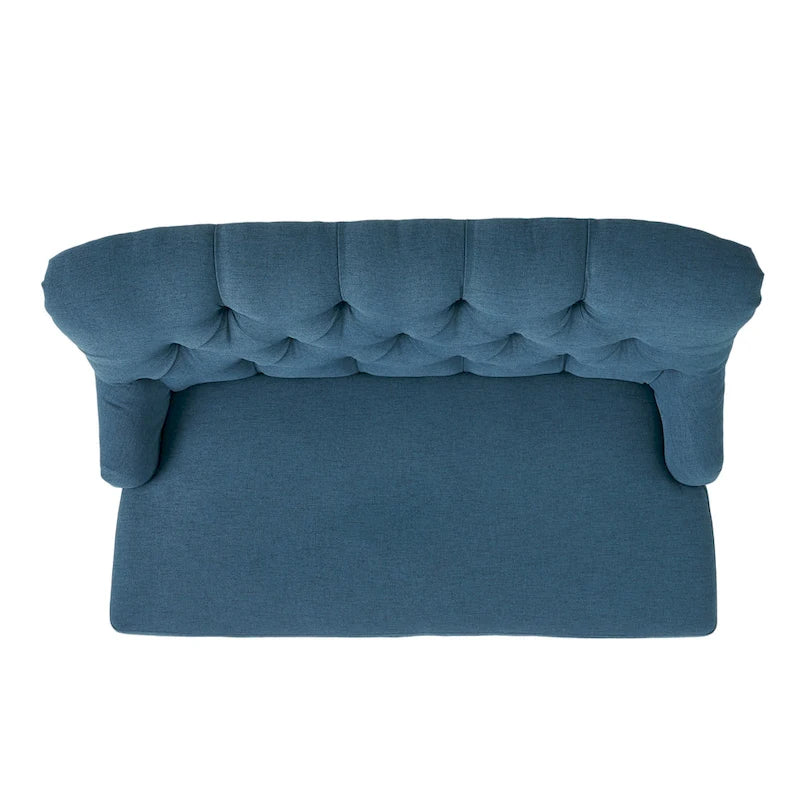 Canapé Nicole en tissu mélangé de polyester par - 29,25L x 43,75L x 30,50H