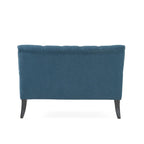 Canapé Nicole en tissu mélangé de polyester par - 29,25L x 43,75L x 30,50H
