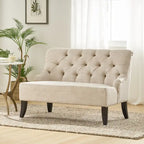 Canapé Nicole en tissu mélangé de polyester par - 29,25L x 43,75L x 30,50H