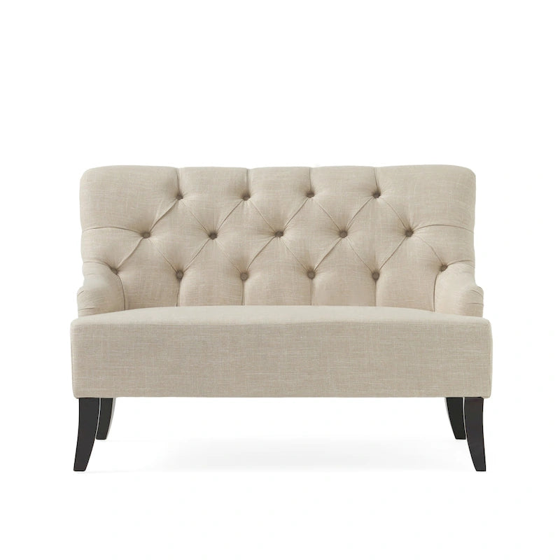 Canapé Nicole en tissu mélangé de polyester par - 29,25L x 43,75L x 30,50H