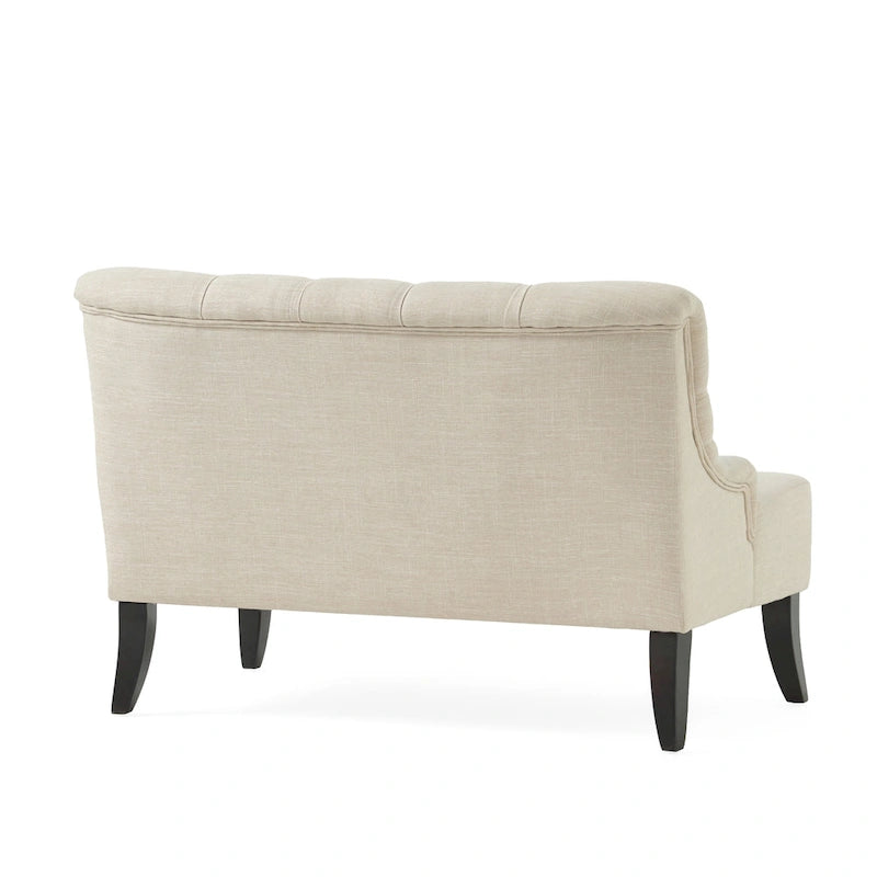 Canapé Nicole en tissu mélangé de polyester par - 29,25L x 43,75L x 30,50H