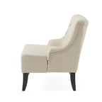 Canapé Nicole en tissu mélangé de polyester par - 29,25L x 43,75L x 30,50H
