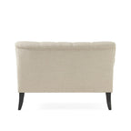 Canapé Nicole en tissu mélangé de polyester par - 29,25L x 43,75L x 30,50H