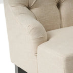 Canapé Nicole en tissu mélangé de polyester par - 29,25L x 43,75L x 30,50H
