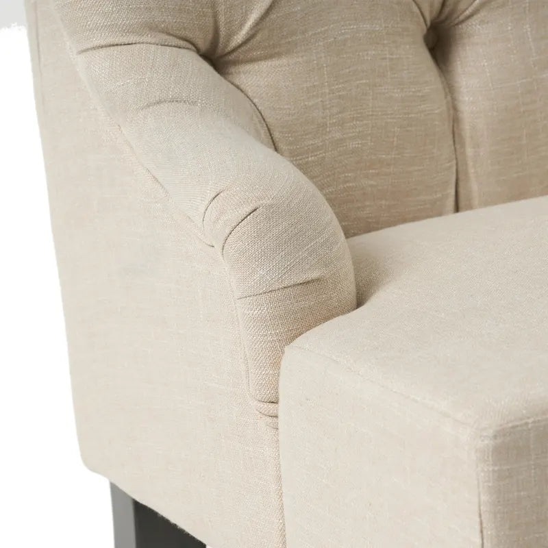 Canapé Nicole en tissu mélangé de polyester par - 29,25L x 43,75L x 30,50H