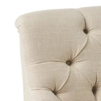 Canapé Nicole en tissu mélangé de polyester par - 29,25L x 43,75L x 30,50H