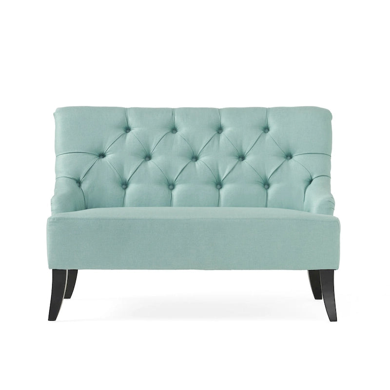 Canapé Nicole en tissu mélangé de polyester par - 29,25L x 43,75L x 30,50H