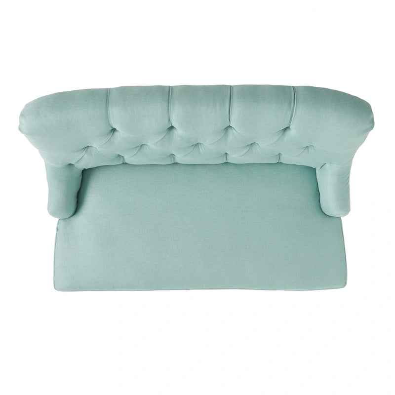Canapé Nicole en tissu mélangé de polyester par - 29,25L x 43,75L x 30,50H