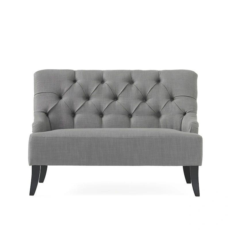 Canapé Nicole en tissu mélangé de polyester par - 29,25L x 43,75L x 30,50H
