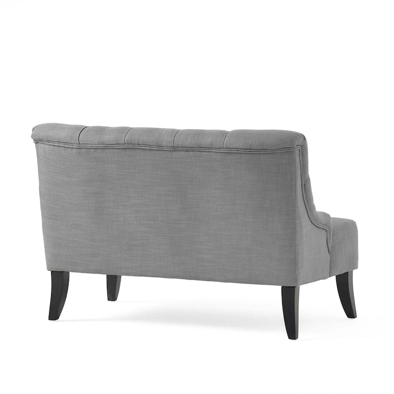 Canapé Nicole en tissu mélangé de polyester par - 29,25L x 43,75L x 30,50H