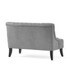 Canapé Nicole en tissu mélangé de polyester par - 29,25L x 43,75L x 30,50H