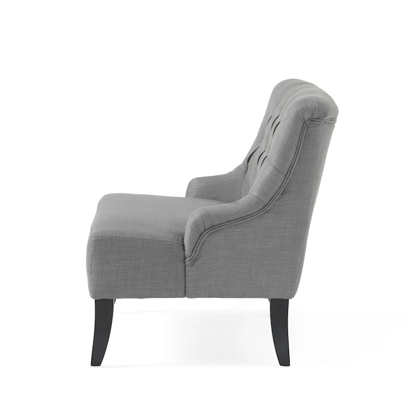 Canapé Nicole en tissu mélangé de polyester par - 29,25L x 43,75L x 30,50H