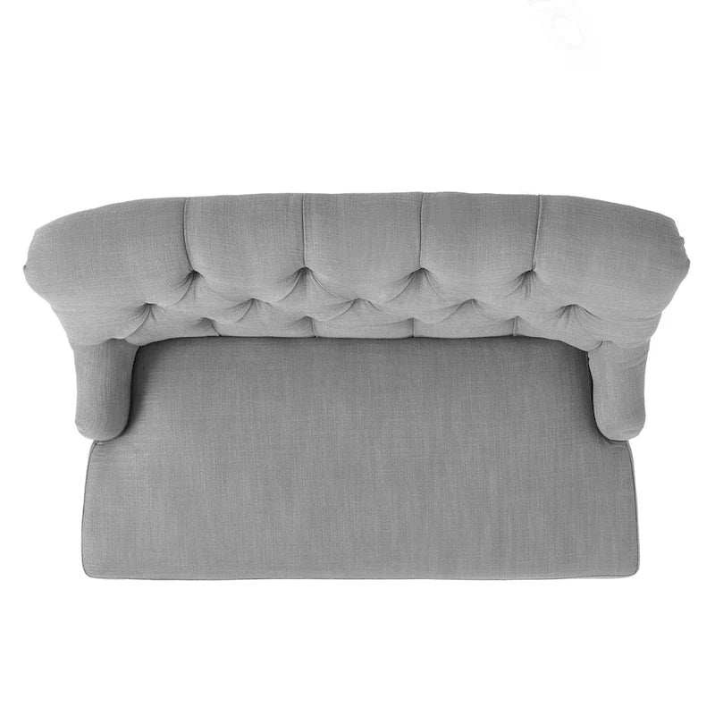 Canapé Nicole en tissu mélangé de polyester par - 29,25L x 43,75L x 30,50H