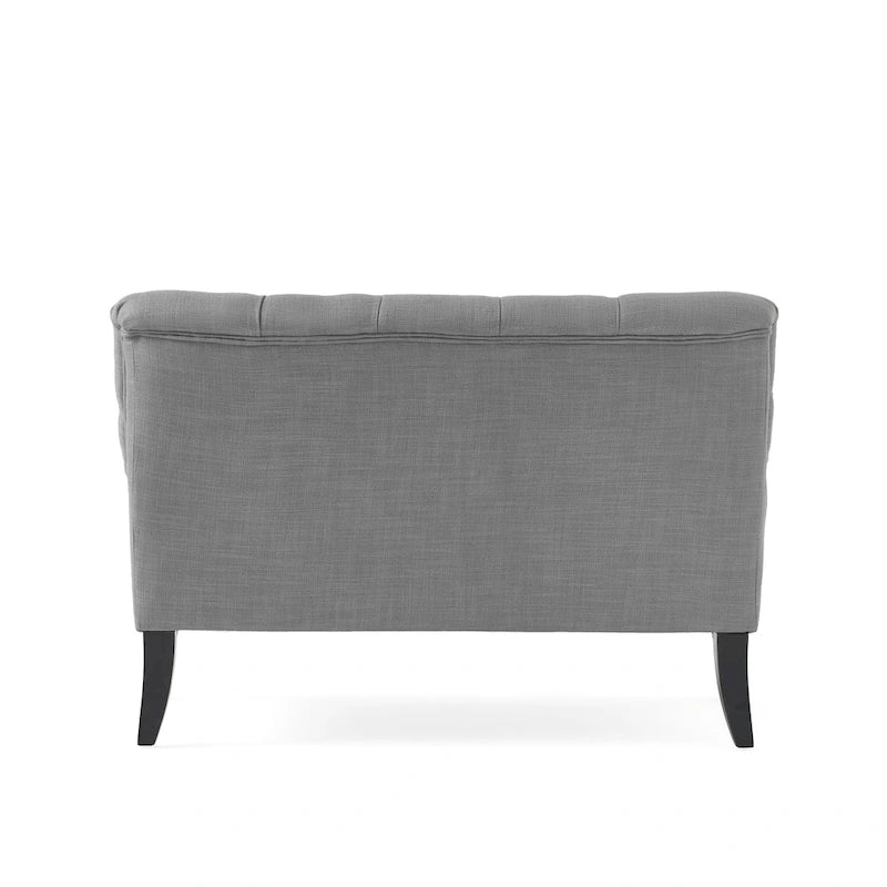Canapé Nicole en tissu mélangé de polyester par - 29,25L x 43,75L x 30,50H