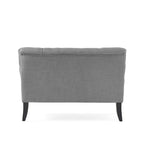 Canapé Nicole en tissu mélangé de polyester par - 29,25L x 43,75L x 30,50H