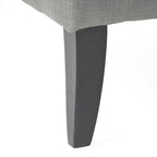 Canapé Nicole en tissu mélangé de polyester par - 29,25L x 43,75L x 30,50H