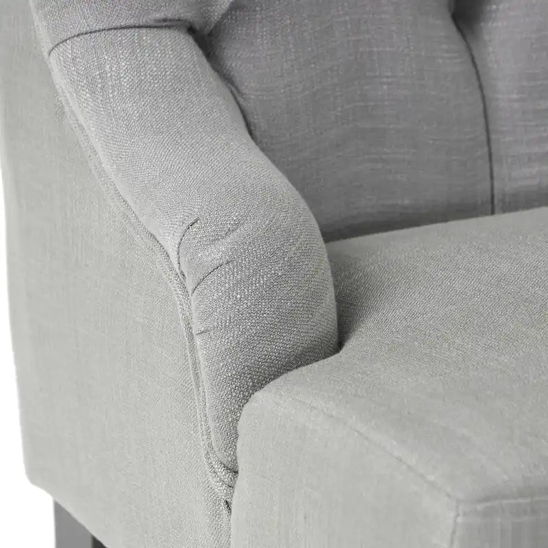 Canapé Nicole en tissu mélangé de polyester par - 29,25L x 43,75L x 30,50H