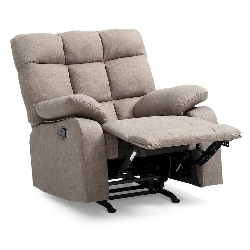 Fauteuil inclinable en tissu Cindy – 37L x 39P x 38H