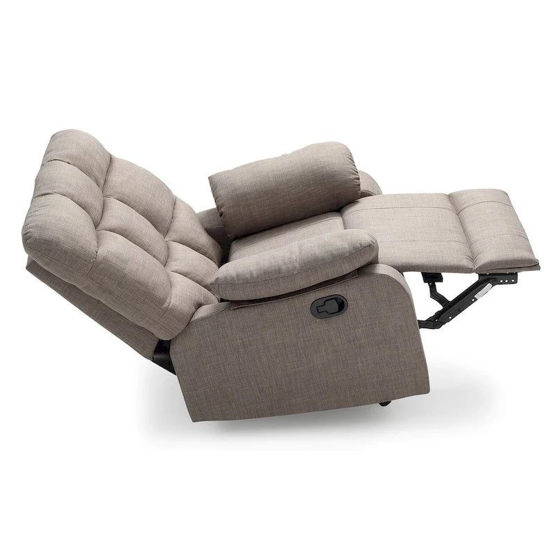 Fauteuil inclinable en tissu Cindy – 37L x 39P x 38H