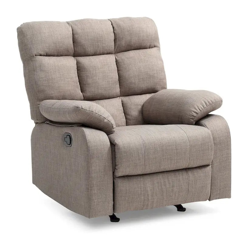 Fauteuil inclinable en tissu Cindy – 37L x 39P x 38H
