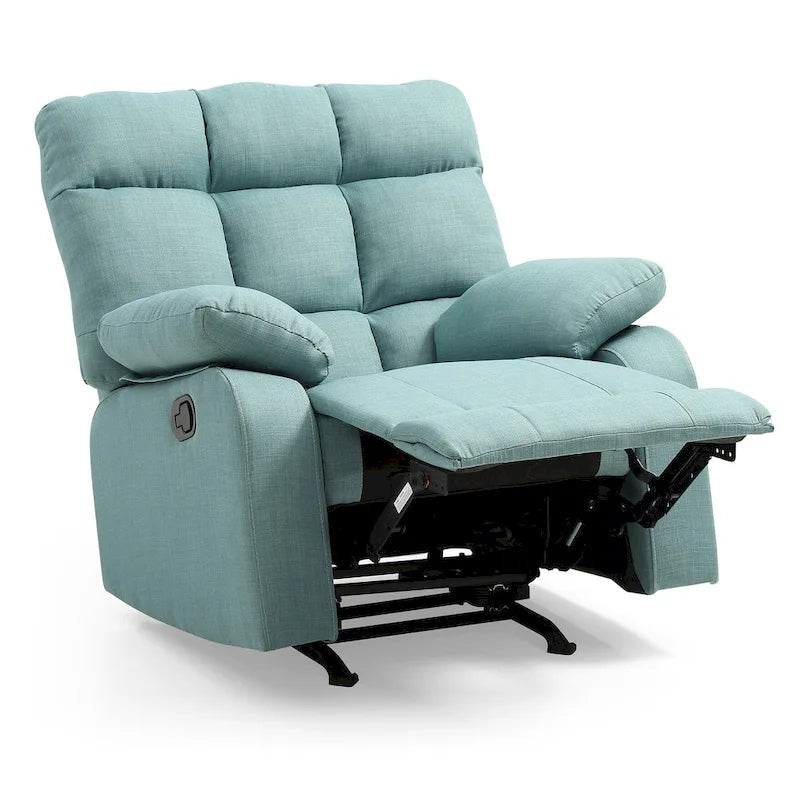 Fauteuil inclinable en tissu Cindy – 37L x 39P x 38H