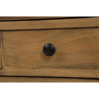 Console Table Table d'appoint Montage facile avec deux tiroirs de rangement et étagère inférieure pour le salon, l'entrée