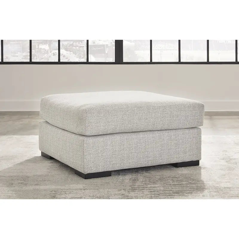 Signature Design by  Larce Gray Oversized Accent Ottoman