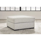 Signature Design by  Larce Gray Oversized Accent Ottoman