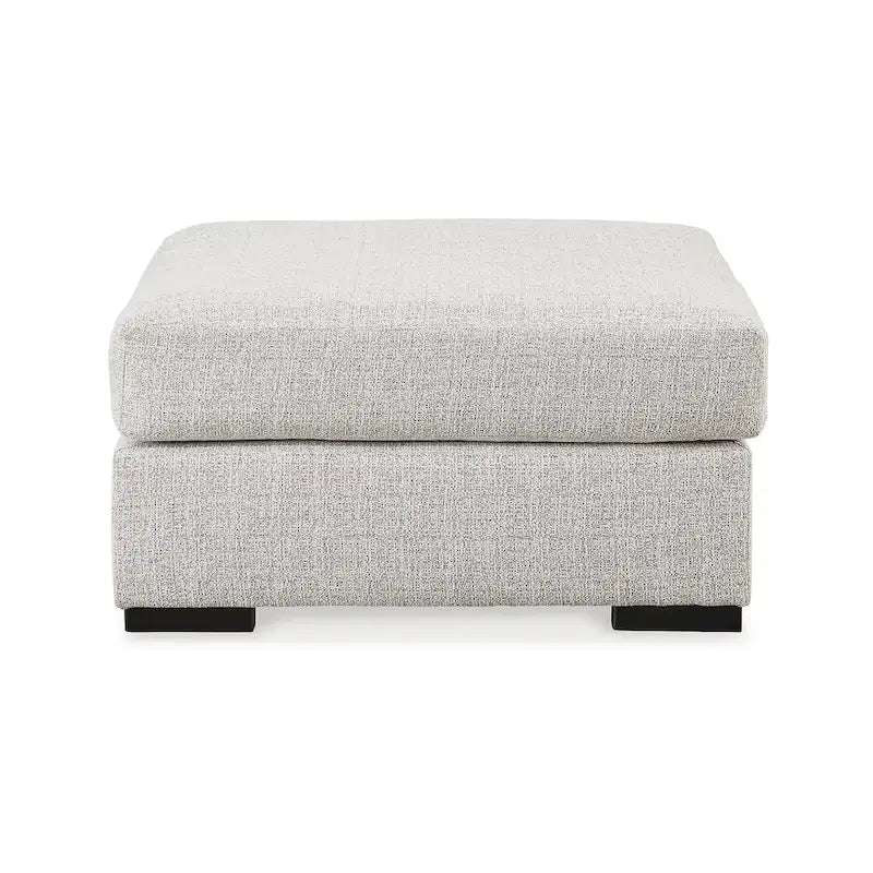 Pouf d'appoint surdimensionné Larce Gray de Signature Design