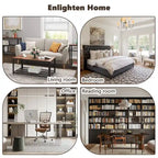 Fauteuil d'appoint Mid-century moderne avec cadre en bois massif et coussins amovibles