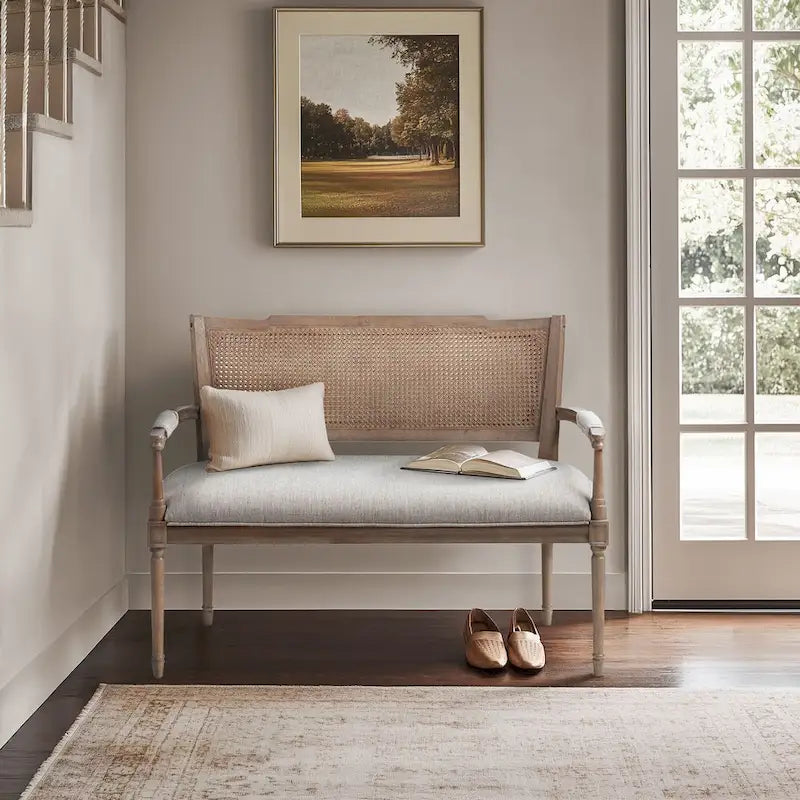 Causeuse Madison Park Willshire beige naturel récupéré
