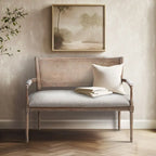 Causeuse Madison Park Willshire beige naturel récupéré