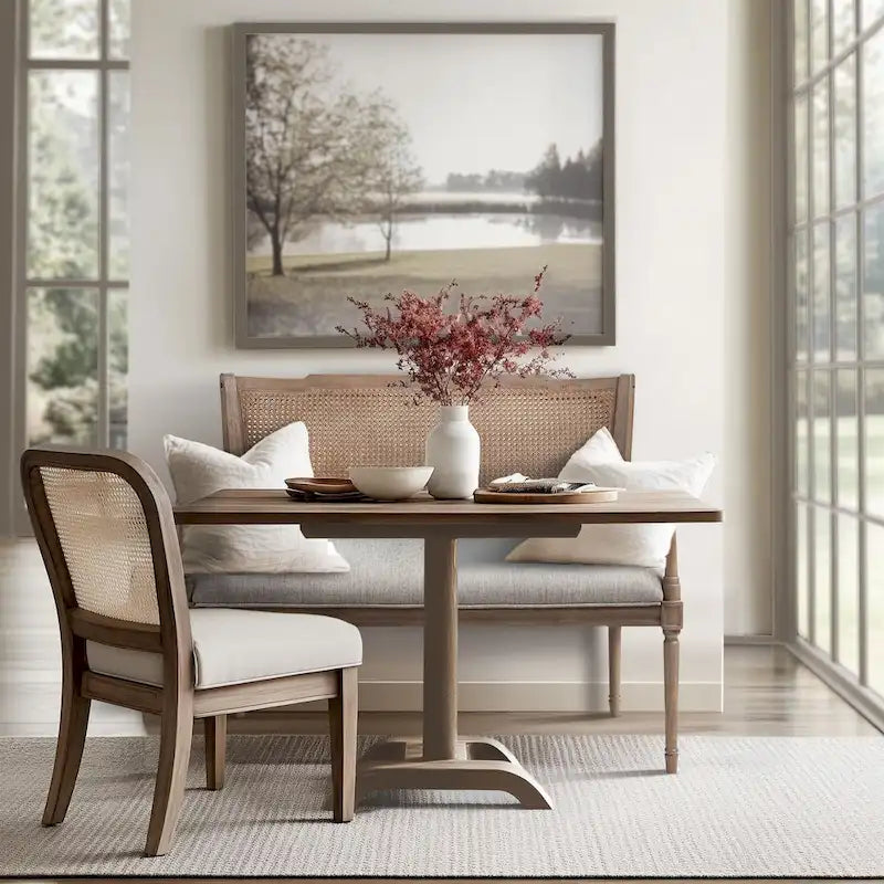 Causeuse Madison Park Willshire beige naturel récupéré