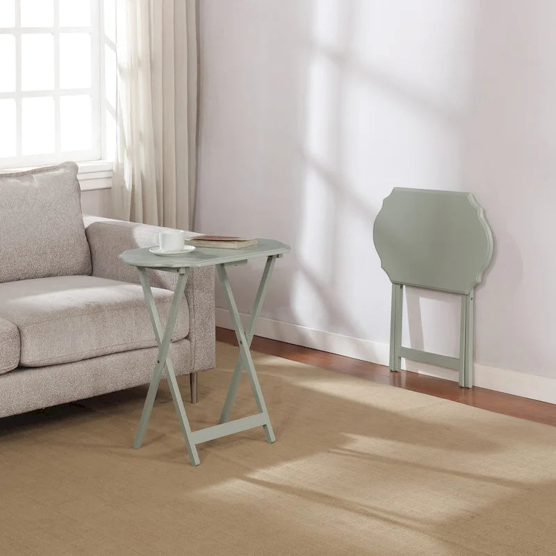 Plateau de service pliable Hedda (lot de 2)