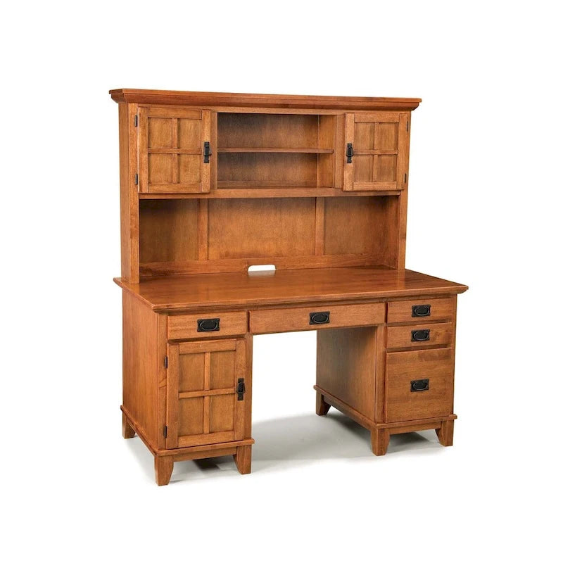 Ensemble bureau à piédestal et huche Homestyles Arts and Crafts Cottage