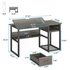 Table à Dessin, Bureau Informatique, Table d'Artiste avec Plateau Inclinable