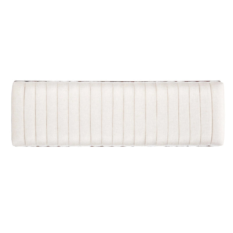 Banc Felicienne Mid-Century de Couture - 63 L x 20 P x 18 H - 63Lx20Px18H