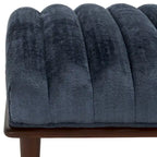 Banc Felicienne Mid-Century de Couture - 63 L x 20 P x 18 H - 63Lx20Px18H