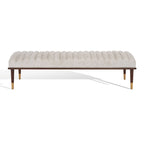 Banc Felicienne Mid-Century de Couture - 63 L x 20 P x 18 H - 63Lx20Px18H