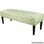 Banc long rembourré capitonné Kaya Noah
