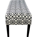 Banc long rembourré capitonné Kaya Noah