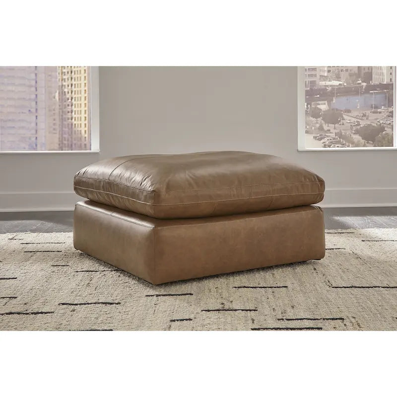 Signature Design by  Emilia Brown Oversized Accent Ottoman