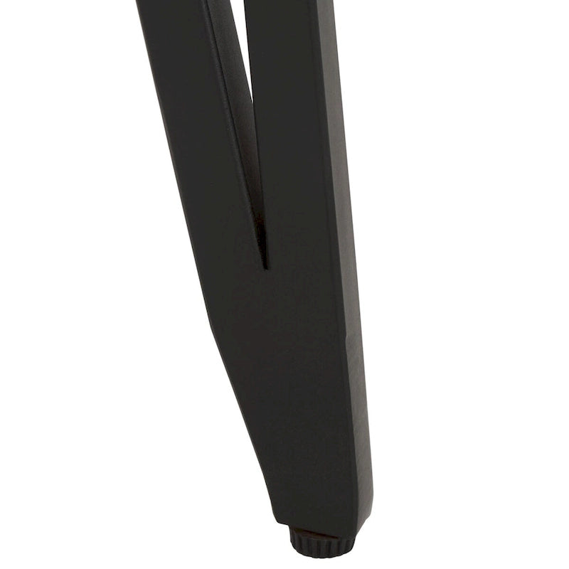 Table d'appoint Velimirka avec plateau en marbre (entièrement assemblée) - 49,5 cm l. x 34,3 cm P x 52,1 cm H - 20Wx14Dx21H